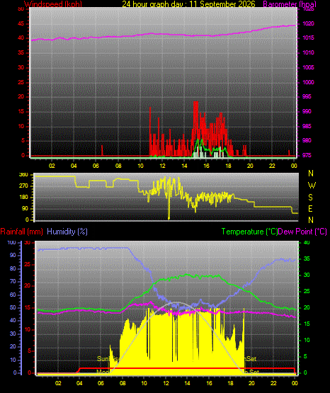 24 Hour Graph for Day 11