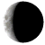 Waning Crescent, 24 days, 15 hours, 44 minutes in cycle